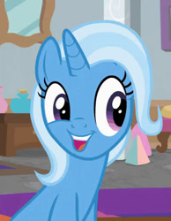 Size: 487x629 | Tagged: safe, imported from derpibooru, screencap, trixie, a horse shoe-in, cropped