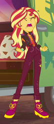 Size: 399x918 | Tagged: safe, imported from derpibooru, screencap, sunset shimmer, equestria girls, equestria girls series, sunset's backstage pass!, spoiler:eqg series (season 2), cropped, solo