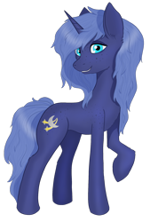 Size: 1198x1776 | Tagged: safe, artist:korenav, oc, oc only, oc:midnight starfall, pony, unicorn, butt freckles, female, freckles, horn, looking at you, mare, raised hoof, shoulder freckles, simple background, solo, transparent background, unicorn oc