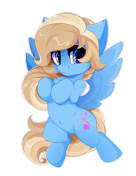 Size: 2500x3230 | Tagged: safe, artist:xsatanielx, imported from derpibooru, oc, oc only, oc:lusty symphony, pegasus, pony, belly button, bipedal, chest fluff, cute, ocbetes, rcf community, simple background, solo, transparent background