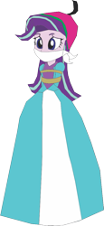 Size: 471x1028 | Tagged: safe, artist:caido58, imported from derpibooru, starlight glimmer, human, equestria girls, 1000 hours in ms paint, arm behind back, bondage, bound and gagged, cloth gag, gag, humanized, simple background, solo, tied up, transparent background