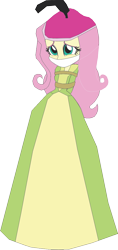 Size: 492x1042 | Tagged: safe, artist:caido58, imported from derpibooru, fluttershy, human, equestria girls, 1000 hours in ms paint, arm behind back, bondage, bound and gagged, cloth gag, gag, humanized, simple background, solo, tied up, transparent background