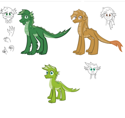 Size: 1280x1214 | Tagged: safe, artist:mr100dragon100, imported from derpibooru, alligator, alligator-like, child, female, hand, king, male, queen, swamp pony