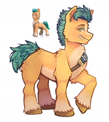 Size: 1358x1521 | Tagged: safe, artist:verymelancollie, imported from derpibooru, hitch trailblazer, earth pony, pony, g5, male, solo, stallion