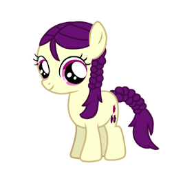 Size: 768x768 | Tagged: safe, artist:goldendaisies, imported from derpibooru, boysenberry, earth pony, pony, .ai available, .svg available, female, filly, music box creator, simple background, smiling, svg, transparent background, triple berry, vector