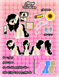 Size: 1600x2086 | Tagged: safe, artist:amgiwolf, imported from derpibooru, oc, oc only, oc:amgi, earth pony, pony, earth pony oc, eyelashes, jewelry, male, necklace, reference sheet, silhouette, smiling, stallion