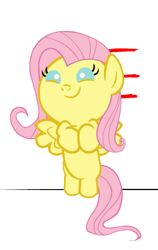 Size: 646x1022 | Tagged: safe, imported from derpibooru, fluttershy, pegasus, pony, baby, baby pony, babyshy, bipedal, female, filly, filly fluttershy, simple background, white background, younger