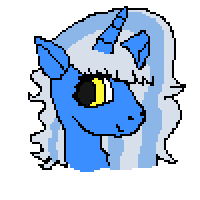 Size: 200x200 | Tagged: safe, artist:kuromo-chan, imported from derpibooru, oc, oc:fleurbelle, animated, blinking, blushing, female, gif, mare, pixel art, simple background, tongue out, transparent background