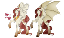 Size: 1280x770 | Tagged: safe, artist:nathy2001, imported from derpibooru, fluttershy, bat pony, pegasus, pony, alternate design, bat ponified, cloven hooves, element of kindness, female, flutterbat, mare, race swap, redesign, simple background, solo, spread wings, transparent background, unshorn fetlocks, wings