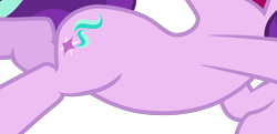 Size: 6351x3080 | Tagged: safe, artist:tardifice, edit, imported from derpibooru, vector edit, starlight glimmer, pony, unicorn, a royal problem, belly, cropped, pictures of bellies, simple background, solo, transparent background, vector