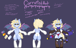 Size: 3676x2326 | Tagged: safe, artist:nootaz, imported from derpibooru, oc, oc:corrupted noot, oc:nootaz, semi-anthro, reference sheet