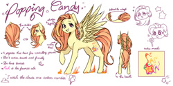 Size: 1280x640 | Tagged: safe, artist:hapinkie, imported from derpibooru, oc, original species, pegasus, pony, mascot, reference sheet