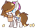 Size: 2120x1716 | Tagged: safe, artist:jetjetj, imported from derpibooru, part of a set, oc, oc only, pegasus, pony, basket, chibi, chick, commission, easter egg, female, mare, mouth hold, solo, two toned wings, wings, ych result