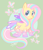 Size: 1039x1217 | Tagged: safe, artist:celebrationcastle, imported from derpibooru, fluttershy, pegasus, pony, alternate design, cute, easter, holiday, rainbow power, shyabetes, sitting, solo