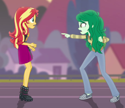 Size: 540x469 | Tagged: safe, imported from derpibooru, screencap, sunset shimmer, wallflower blush, equestria girls, equestria girls series, forgotten friendship, cropped