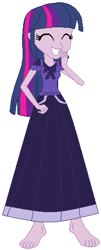 Size: 210x522 | Tagged: safe, artist:hubfanlover678, imported from derpibooru, twilight sparkle, equestria girls, barefoot, feet, solo