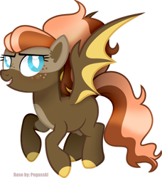 Size: 1280x1406 | Tagged: safe, artist:reptaurdrawsmlp, artist:tired-horse-studios, imported from derpibooru, oc, oc only, bat pony, pony, female, mare, simple background, solo, transparent background