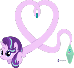 Size: 4311x4000 | Tagged: safe, artist:parclytaxel, imported from derpibooru, starlight glimmer, genie, genie pony, pony, unicorn, .svg available, absurd resolution, bottle, bracelet, elastic, female, geniefied, heart, jewelry, long glimmer, long pony, looking at you, mare, simple background, smiling, smiling at you, solo, stretchy, transparent background, vector