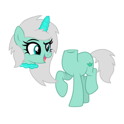 Size: 2688x2688 | Tagged: safe, artist:motownwarrior01, imported from derpibooru, oc, oc only, dullahan, pony, unicorn, detachable head, disembodied head, dreamworks face, glowing horn, headless, high res, horn, levitation, magic, magic aura, modular, open mouth, open smile, self-levitation, smiling, solo, telekinesis, unicorn oc