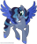 Size: 1280x1517 | Tagged: safe, artist:reptaurdrawsmlp, artist:tired-horse-studios, imported from derpibooru, oc, oc only, pegasus, pony, base used, deviantart watermark, female, magical lesbian spawn, mare, obtrusive watermark, offspring, parent:coloratura, parent:princess luna, simple background, solo, transparent background, watermark