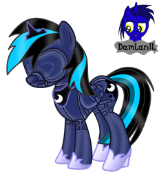 Size: 3840x4154 | Tagged: safe, artist:damlanil, imported from derpibooru, princess luna, oc, oc only, oc:nightlight aura, alicorn, pegasus, pony, bdsm, blindfold, bondage, bondage mask, boots, bound wings, catsuit, clothes, collar, commission, corset, cosplay, costume, crown, female, gag, gimp suit, high heels, high res, hood, hoof shoes, horn, hypnogear, jewelry, latex, latex boots, latex suit, mare, muzzle gag, necklace, regalia, rubber, rubber suit, shiny, shiny mane, shoes, show accurate, simple background, socks, solo, story, story included, thigh highs, transparent background, vector, wings