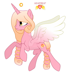 Size: 1280x1353 | Tagged: safe, artist:hate-love12, imported from derpibooru, oc, oc only, oc:heartbeat, alicorn, pony, female, mare, simple background, solo, transparent background