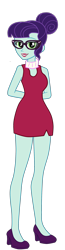 Size: 817x3125 | Tagged: safe, artist:gmaplay, imported from derpibooru, rosette nebula, equestria girls, equestria girls series, spoiler:eqg series (season 2), clothes, female, miniskirt, simple background, skirt, solo, transparent background