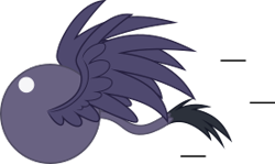 Size: 276x165 | Tagged: safe, artist:mega-poneo, imported from derpibooru, georgia (character), griffon, ball, crossover, georgia, rolling, simple background, solo, sonic the hedgehog (series), spin dash, spread wings, transparent background, wings