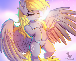 Size: 2500x2000 | Tagged: safe, artist:dinoalpaka, imported from derpibooru, derpy hooves, pegasus, pony, chest fluff, ear fluff, female, leg fluff, mare, sketch, solo, solo female, wings