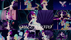 Size: 1280x721 | Tagged: safe, edit, edited screencap, editor:quoterific, imported from derpibooru, screencap, princess skystar, queen novo, salina blue, twilight sparkle, alicorn, hippogriff, seapony (g4), my little pony: the movie, duo, duo female, eyes closed, female, hug, open mouth, seaquestria, solo, teeth, twilight sparkle (alicorn)