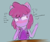 Size: 672x568 | Tagged: safe, artist:leola-kittycorn, imported from derpibooru, berry punch, berryshine, anthro, earth pony, pony, background pony, blushing, blushing ears, clothes, cutie mark, cutie mark on clothes, drunk, ear blush, handwritten text, lyrics, messy coloring, sad, song reference, text, vocaloid, wavy mouth