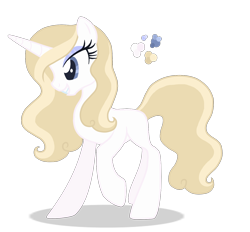 Size: 1400x1300 | Tagged: safe, artist:magicuniclaws, imported from derpibooru, oc, oc only, pony, unicorn, female, mare, offspring, parent:fleur-de-lis, parent:prince blueblood, simple background, solo, transparent background