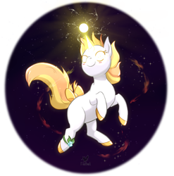 Size: 1024x1038 | Tagged: safe, artist:foxhatart, imported from derpibooru, oc, oc only, oc:sahara, pony, unicorn, magic, solo