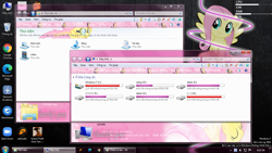 Size: 1360x768 | Tagged: safe, imported from derpibooru, screencap, fluttershy, pegasus, pony, button, desktop, female, google chrome, microsoft, microsoft edge, microsoft windows, vietnamese, windows, windows 7, windows 7 skin, windows 7 theme