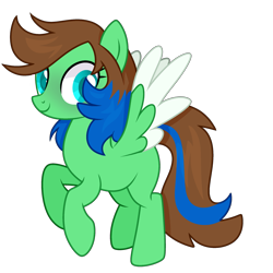 Size: 2333x2330 | Tagged: safe, artist:reptaurdrawsmlp, artist:tired-horse-studios, imported from derpibooru, oc, oc only, pegasus, pony, female, mare, simple background, solo, transparent background, two toned wings, wings