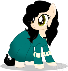 Size: 3228x3369 | Tagged: safe, artist:amgiwolf, imported from derpibooru, oc, oc only, oc:amgi, earth pony, pony, clothes, dress, earth pony oc, eyelashes, female, looking back, mare, simple background, smiling, transparent background