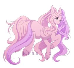Size: 1968x1804 | Tagged: safe, artist:minelvi, imported from derpibooru, oc, oc only, earth pony, pony, earth pony oc, frog (hoof), looking back, signature, simple background, solo, transparent background, underhoof