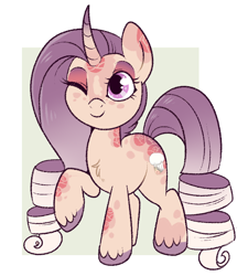 Size: 678x755 | Tagged: safe, artist:lulubell, imported from derpibooru, oc, oc only, oc:sumac spirit, pony, chibi, solo