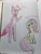 Size: 393x512 | Tagged: safe, artist:gecktarina13, imported from derpibooru, fluttershy, crossover, lucy (miniforce), miniforce, sitting, waving