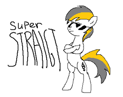 Size: 348x275 | Tagged: safe, artist:softlava, pony, female, flexing, simple background, solo, solo female, superstraight, white background