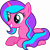 Size: 4037x4000 | Tagged: safe, artist:melisareb, imported from derpibooru, oc, oc only, oc:magic dash, pony, unicorn, absurd resolution, female, full body, grin, horn, inkscape, lying down, mare, prone, show accurate, simple background, smiling, solo, tail, transparent background, two toned mane, two toned tail, unicorn oc, vector