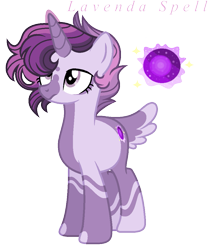 Size: 871x1041 | Tagged: safe, artist:xxcheerupxxx, imported from derpibooru, oc, oc only, oc:lavender spell, pony, unicorn, base used, female, magical lesbian spawn, mare, offspring, parent:rainbow dash, parent:twilight sparkle, parents:twidash, simple background, solo, transparent background