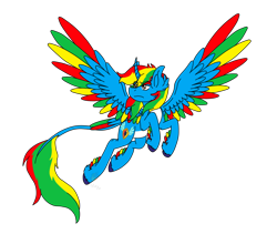 Size: 1202x1016 | Tagged: safe, artist:midnightfire1222, imported from derpibooru, oc, oc only, oc:shield wing, alicorn, pony, deviantart, flying, request, simple background, solo, transparent background, wings
