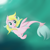 Size: 800x800 | Tagged: safe, artist:mischievouslove, imported from derpibooru, oc, oc only, pegasus, pony, seapony (g4), crepuscular rays, female, fish tail, flowing mane, flowing tail, green eyes, ocean, seaponified, smiling, solo, species swap, sunlight, swimming, tail, underwater, water, wings