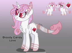 Size: 2265x1668 | Tagged: safe, artist:caramelbolt24, imported from derpibooru, oc, oc only, pony, unicorn, abstract background, chest fluff, colored hooves, ear fluff, eyelashes, female, glasses, gradient background, horn, leonine tail, mare, signature, unicorn oc