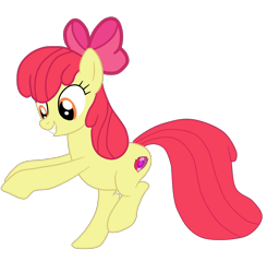 Size: 1826x1866 | Tagged: safe, artist:gmaplay, imported from derpibooru, apple bloom, earth pony, pony, bipedal, female, older, older apple bloom, simple background, solo, teeth, transparent background, vector