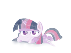 Size: 2224x1668 | Tagged: safe, artist:pitybug, imported from derpibooru, twilight sparkle, alicorn, pony, my little pony: pony life, angry, cute, female, g4.5, horn, looking at you, madorable, mare, pony life, simple background, solo, twilight sparkle (alicorn), white background, wings