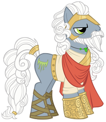 Size: 5300x6090 | Tagged: safe, artist:andoanimalia, idw, imported from derpibooru, king diomedes, earth pony, pony, absurd resolution, gameloft, idw showified, male, simple background, solo, stallion, thracian, transparent background, vector