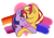 Size: 1452x1022 | Tagged: safe, artist:erenerakhard, artist:erynerikard, imported from derpibooru, sunset shimmer, twilight sparkle, pony, unicorn, bisexual pride flag, digital art, female, hug, lesbian, lesbian pride flag, nuzzling, pride, pride flag, shipping, simple background, sunsetsparkle, transparent background