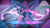 Size: 3840x2160 | Tagged: safe, artist:digimonlover101, artist:laszlvfx, artist:shootingstarsentry, edit, imported from derpibooru, oc, oc only, pony, unicorn, female, magical lesbian spawn, mare, not izzy moonbow, offspring, parent:princess luna, parent:trixie, parents:luxie, solo, wallpaper, wallpaper edit